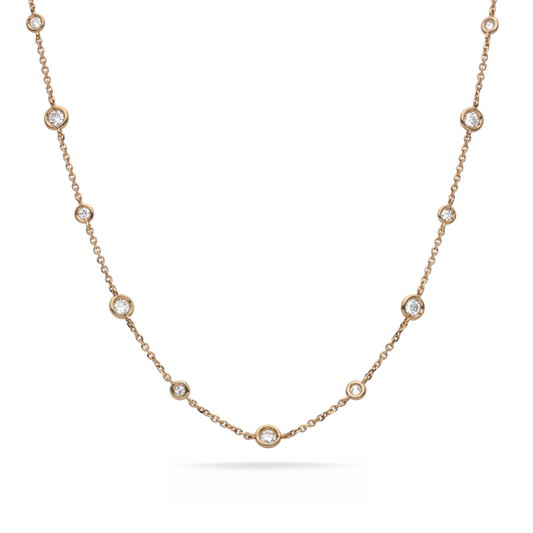 Starlight Diamond Necklace Fancy 2.35 ct. 90,0 cm
