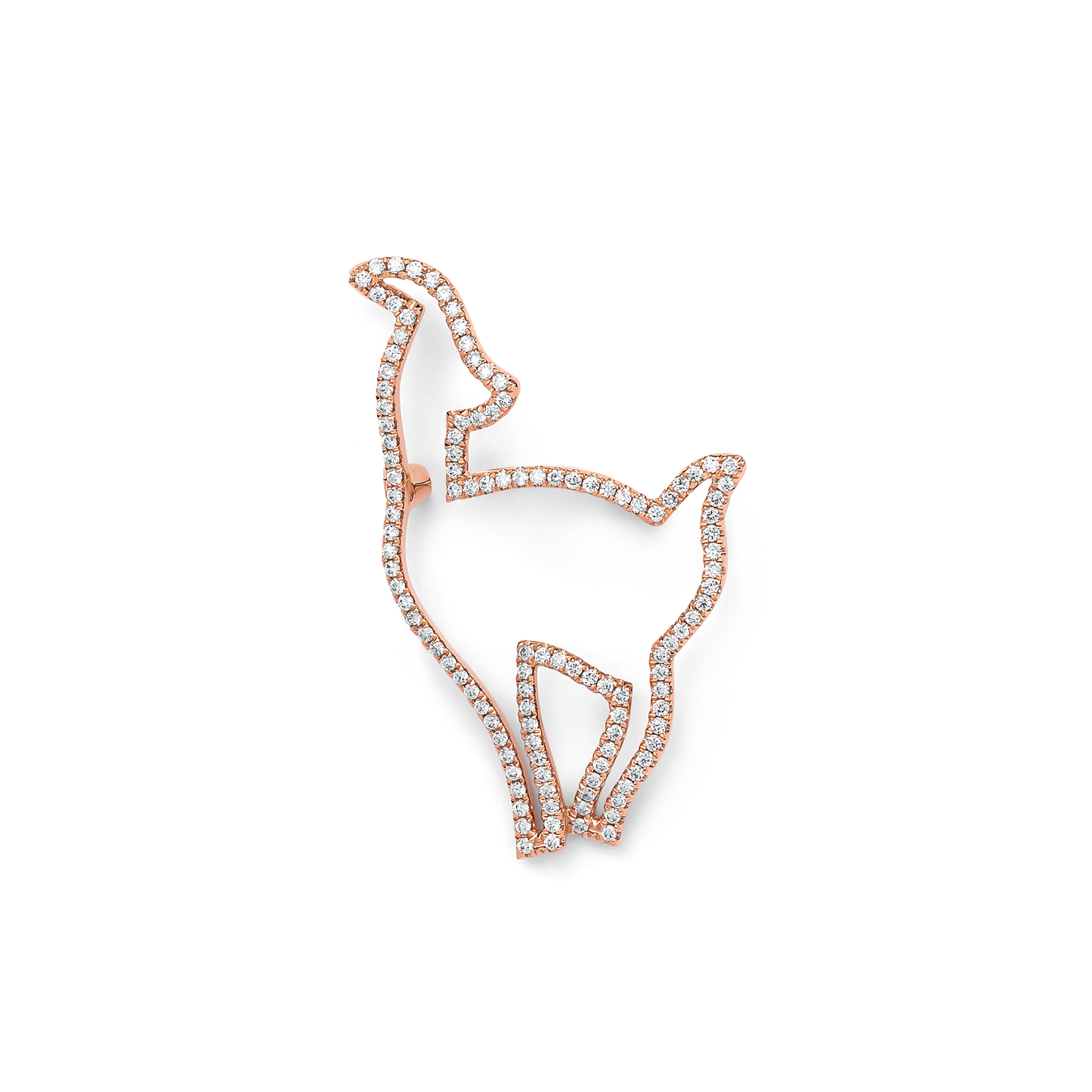 Kitz Diamond Brooch 46mm