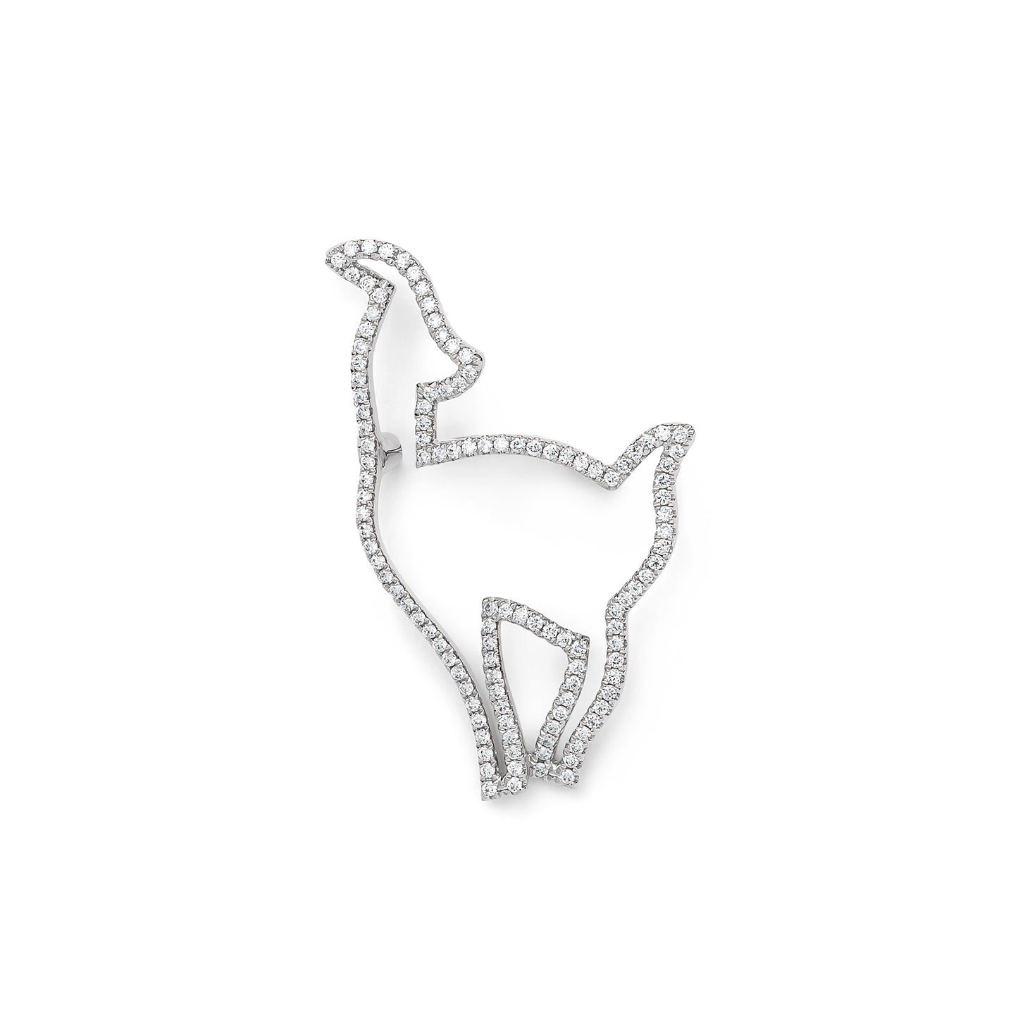 Kitz Diamond Brooch 46mm