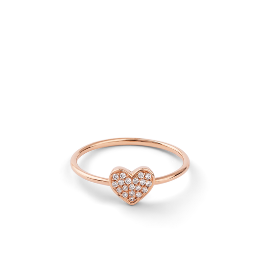 Emilia Heart Diamond Ring