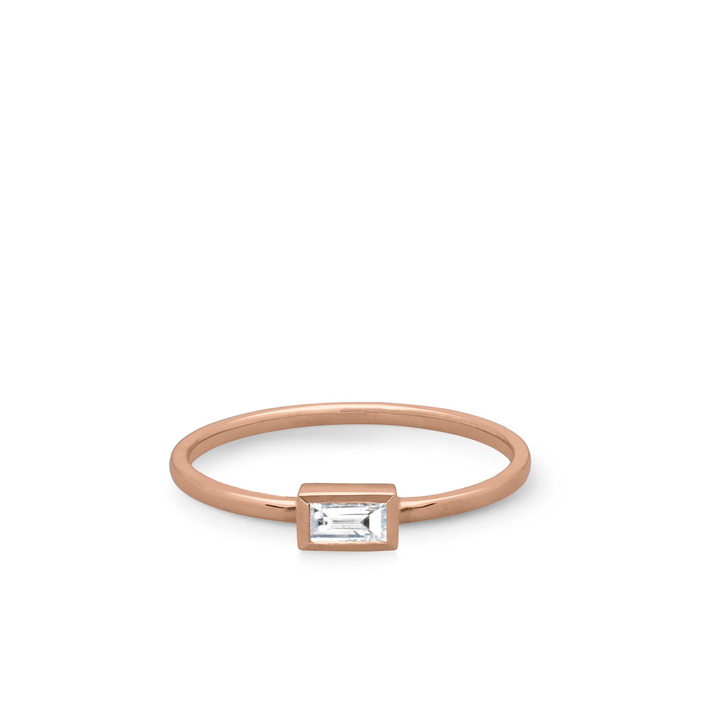 Esme Baguette Cut Diamond Ring