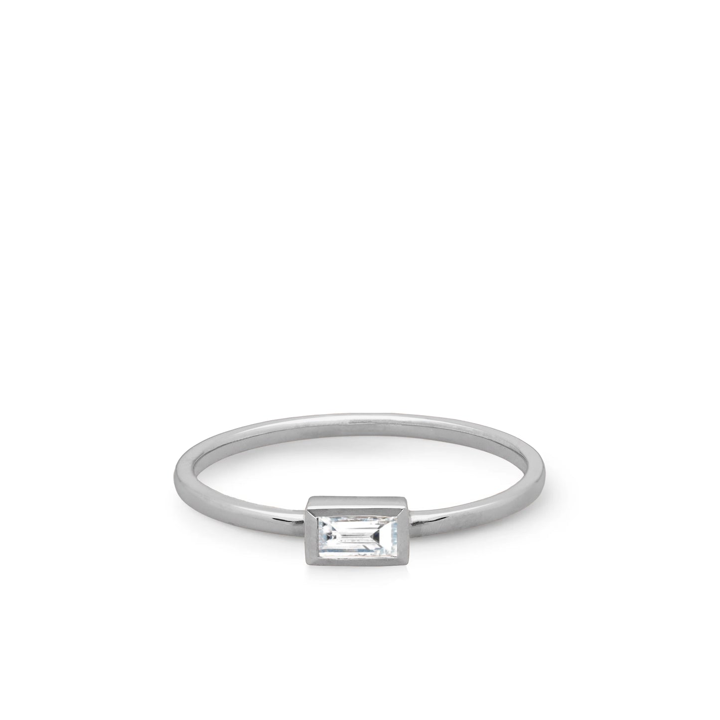 Esme Baguette Cut Diamond Ring