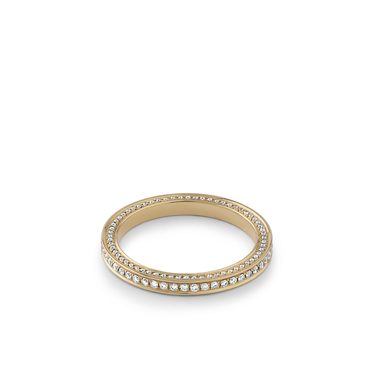 Oliver Heemeyer Briar Diamond Ring made of 18k yellow gold.