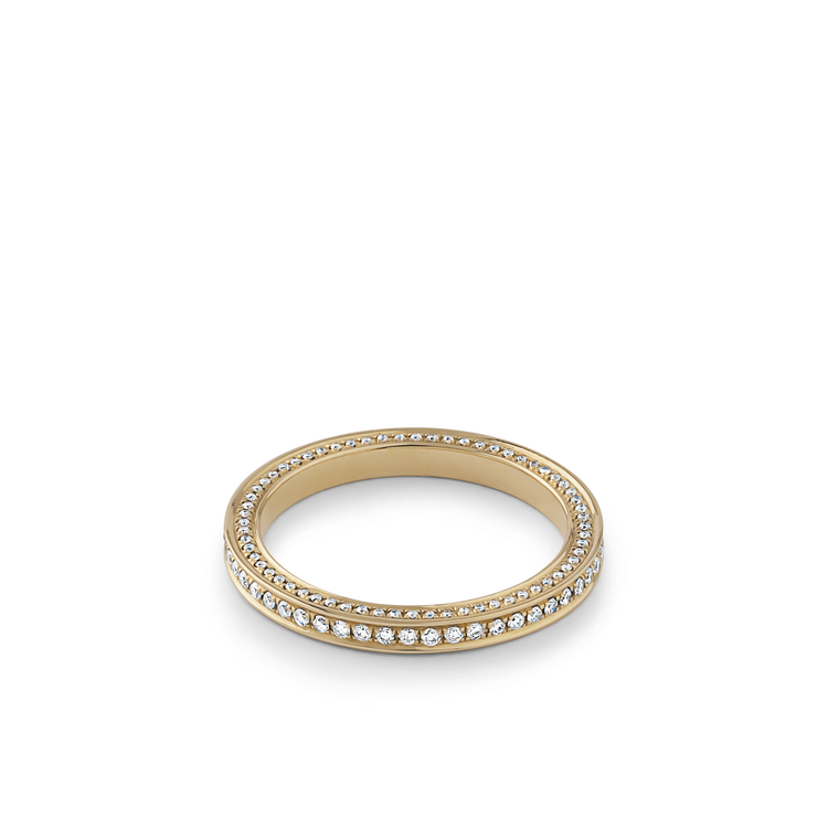 Oliver Heemeyer Briar Diamond Ring made of 18k yellow gold.