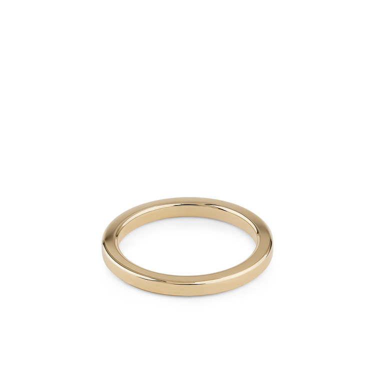 Oliver Heemeyer Sirius Wedding Band 2,0 mm made of 18 yellow gold.
