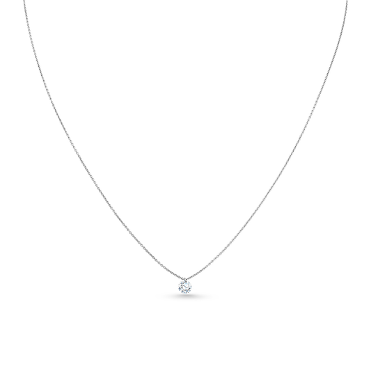 Oliver Heemeyer Mark the Moment diamond pendant 0.30 ct. made of 18k white gold.
