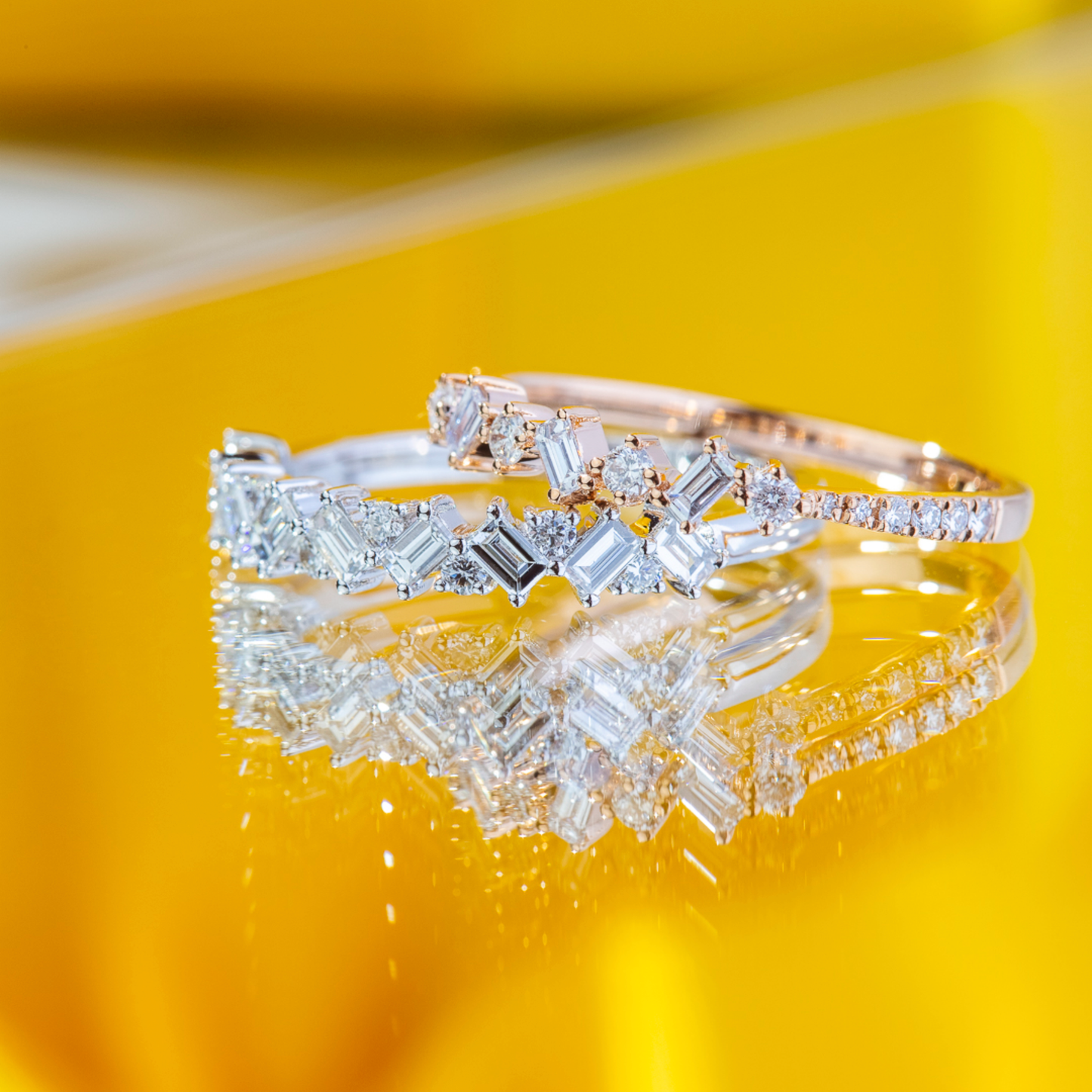 Oliver Heemeyer Peggy diamond ring. Different perspective.