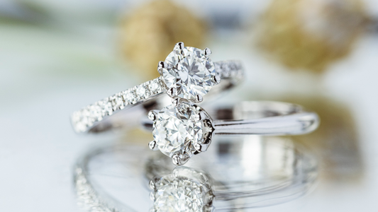 The Oliver Heemeyer Bridge Solitaire Diamond Ring Collection 