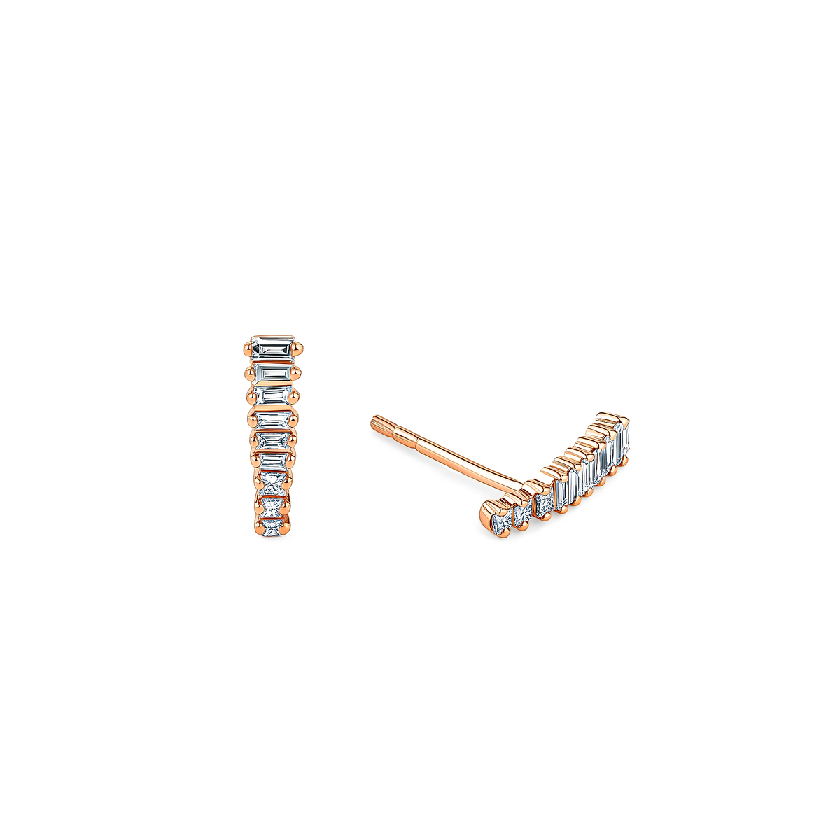 Una Diamant Ohrstecker Fancy