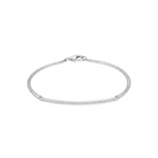 Bridge Double Chain Bracelet