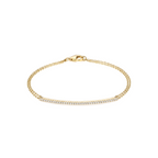 Bridge Double Chain Bracelet