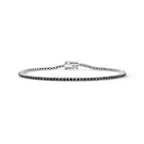 Tennisarmband Schwarze Diamanten 1.11 ct.