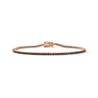 Tennisarmband Schwarze Diamanten 1.11 ct.