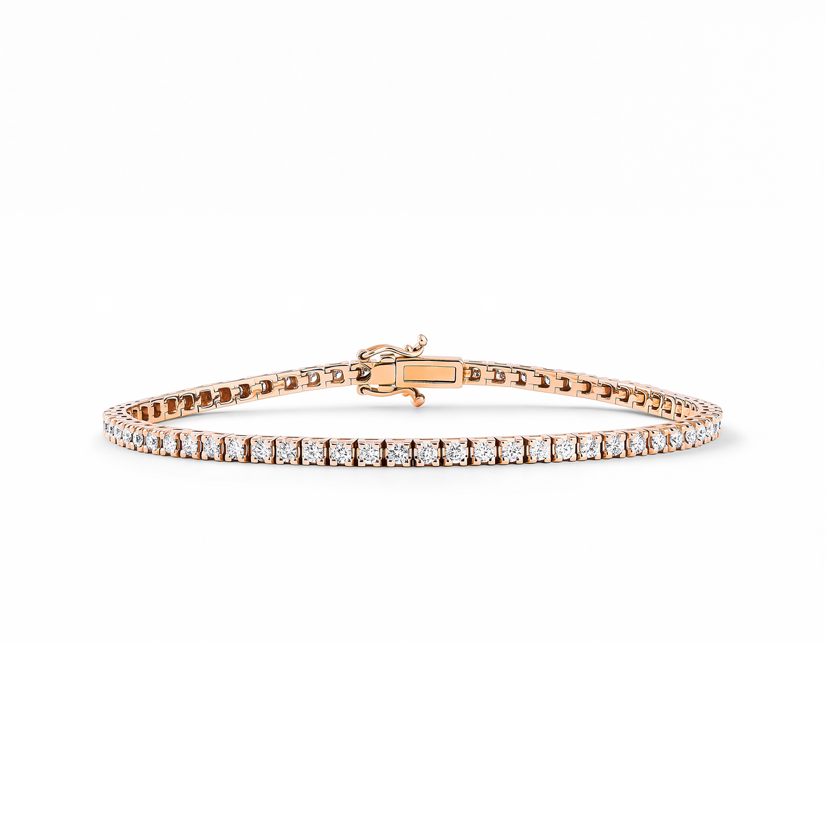 Diamant Tennisarmband 2.43 ct.