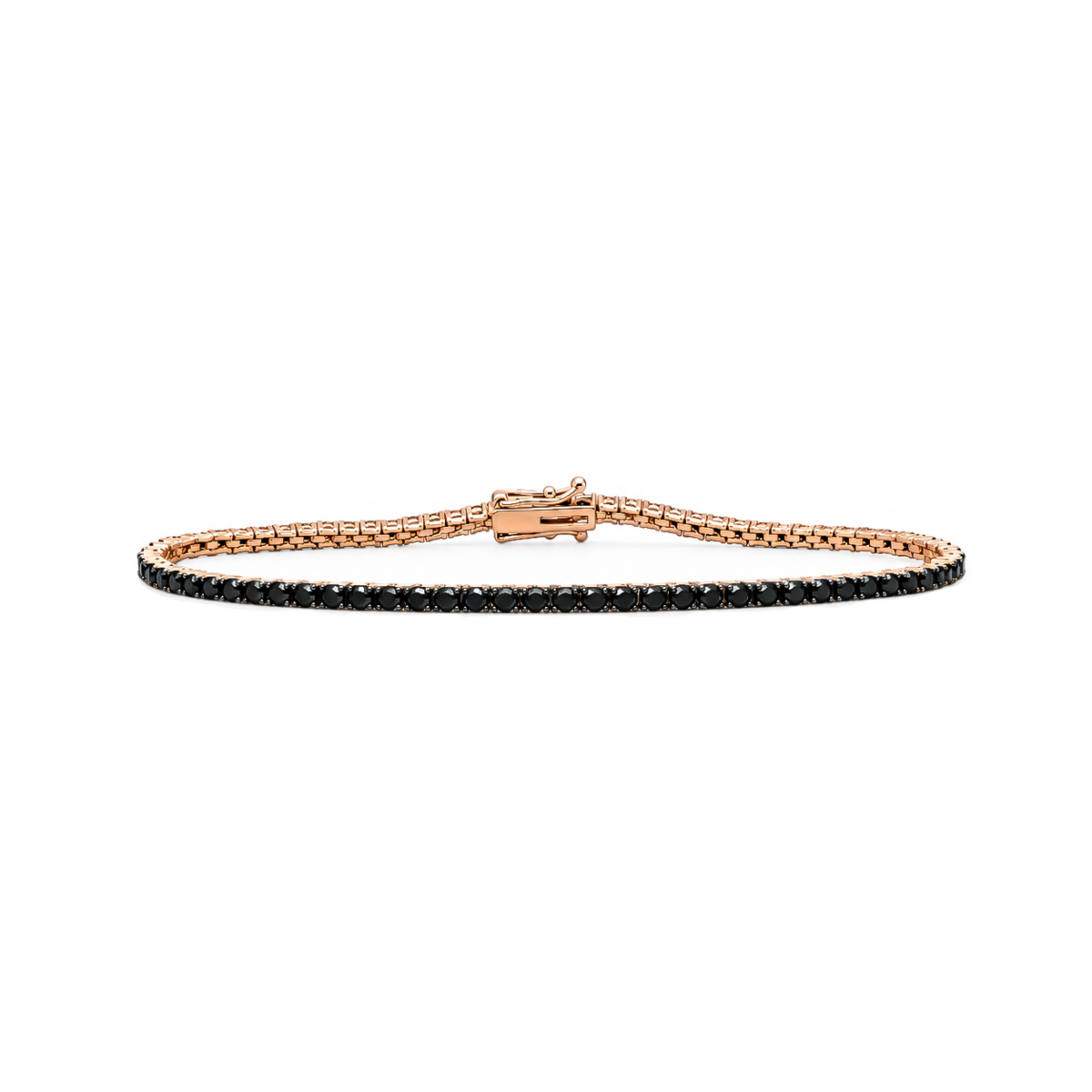 Tennis Black Diamond Bracelet 2.16 ct