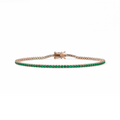 Smaragd Tennisarmband 1.00 ct.
