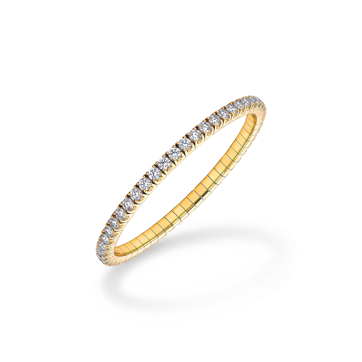 Flexibler Diamanten Armreif 4.89 ct.