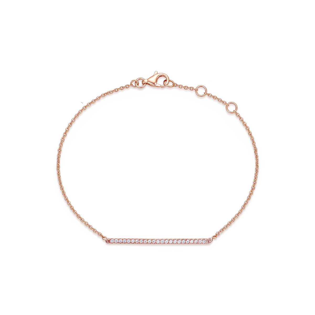 Bridge Diamond Bracelet 3cm