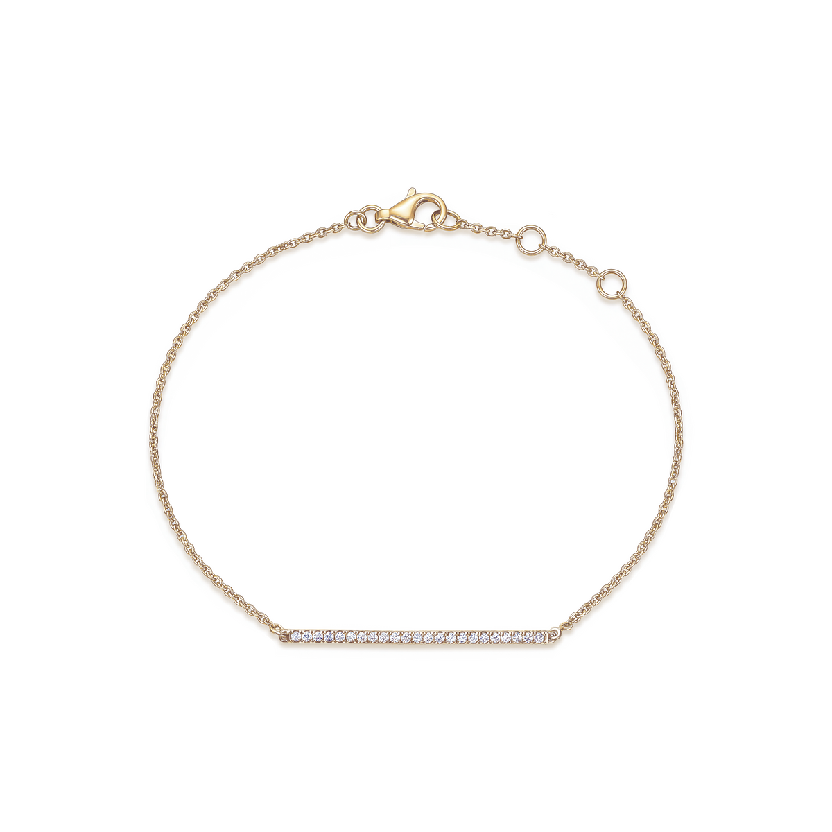 Bridge Diamond Bracelet 3cm