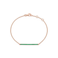 Bridge Emerald Bracelet 3cm