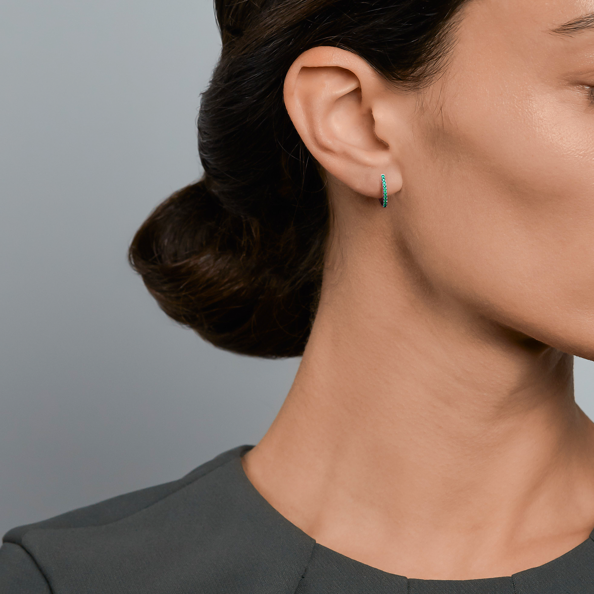 Kate Mini Diamant Kreolen 13,0 mm