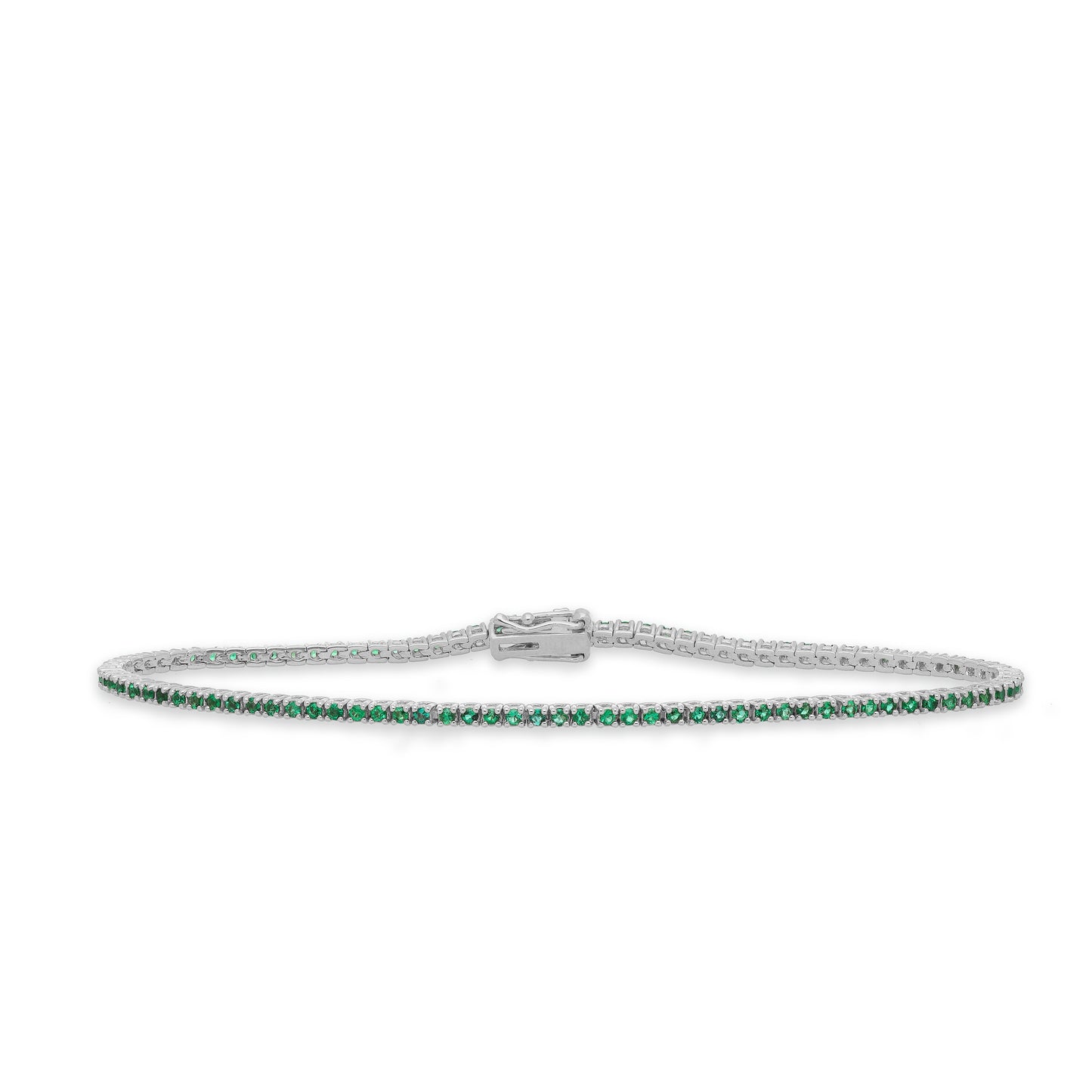 Tennis Emerald Bracelet 1.00 ct.