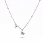 Solitaire Heart Pendant