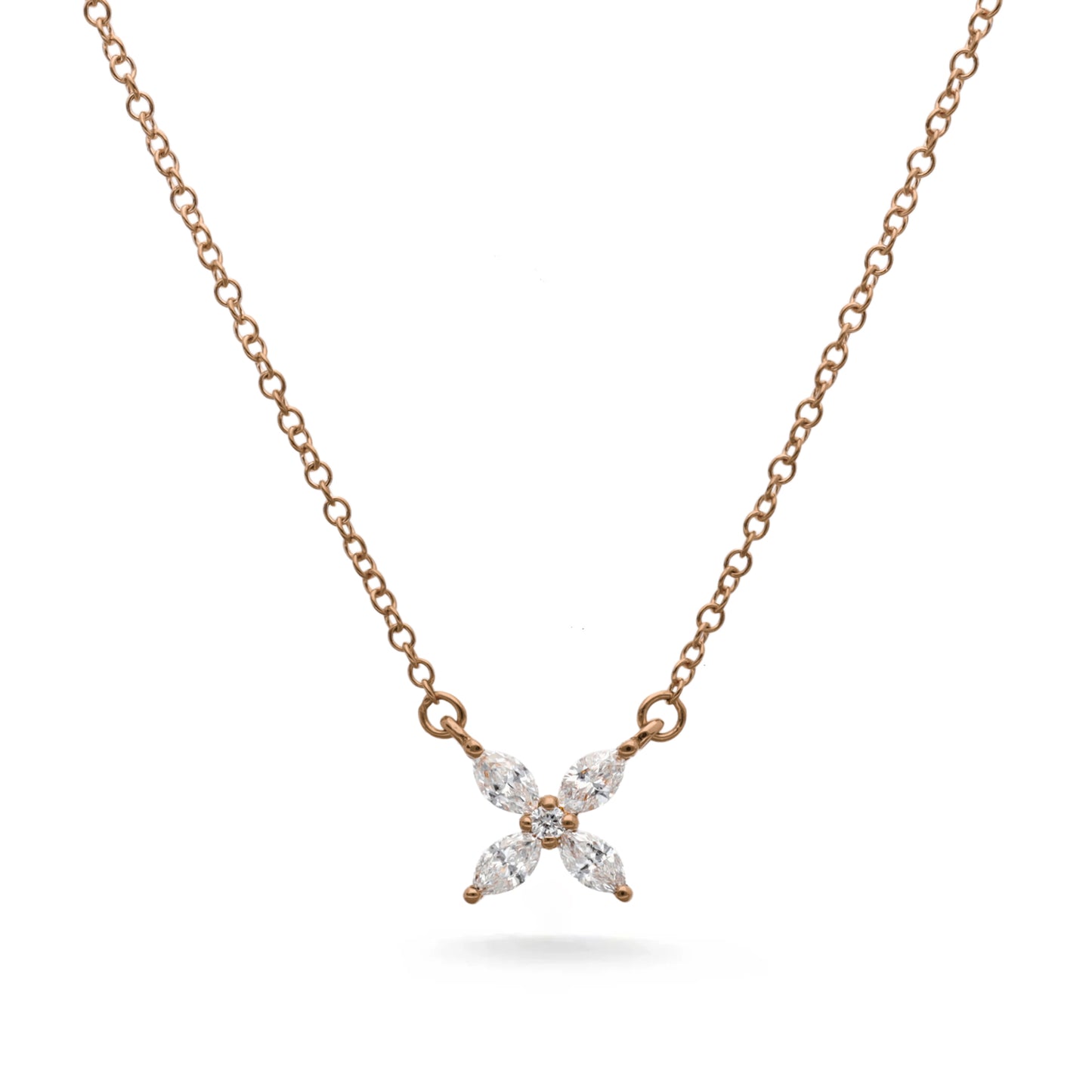 Marquise Diamant Anhänger