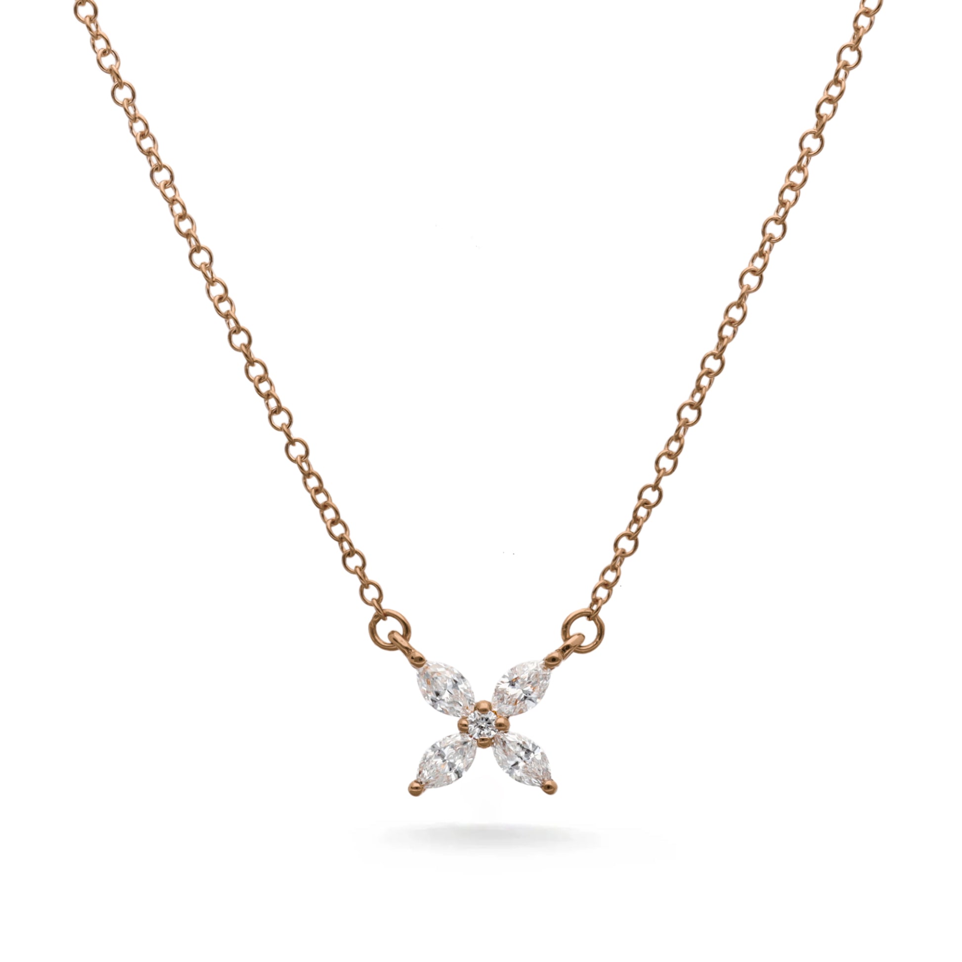 Marquise Diamant Anhänger