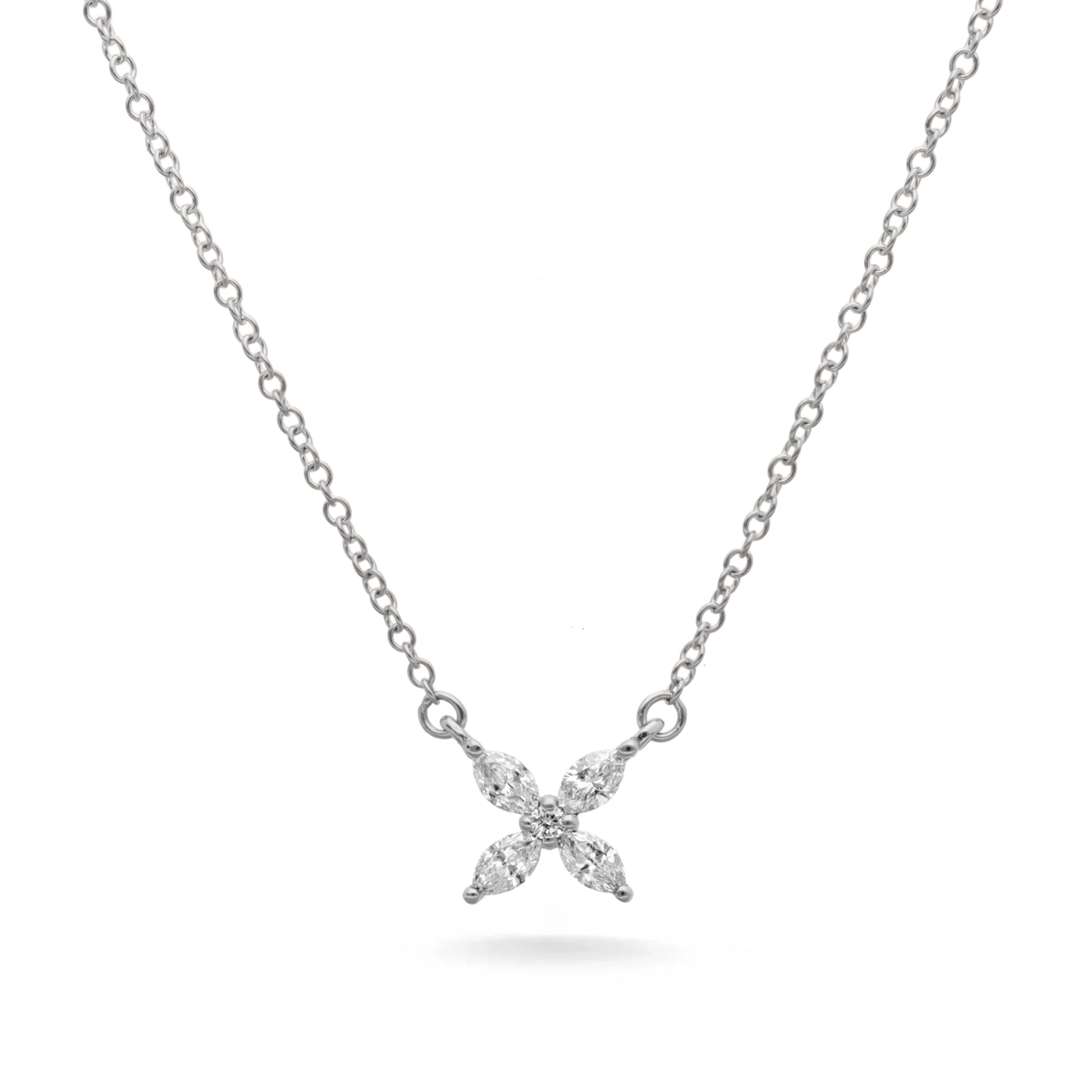 Marquise Diamant Anhänger