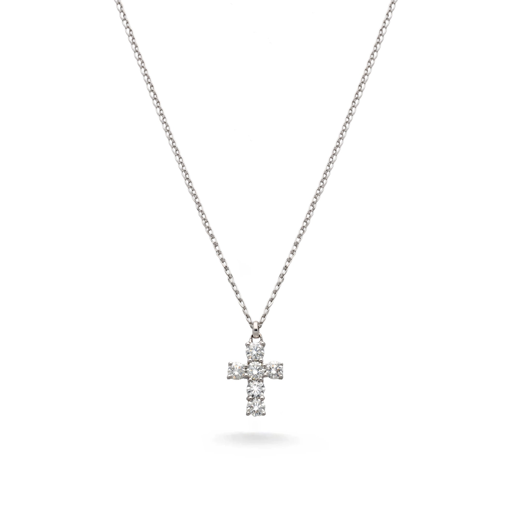 Diamant Kreuz Anhänger 0.53 ct.