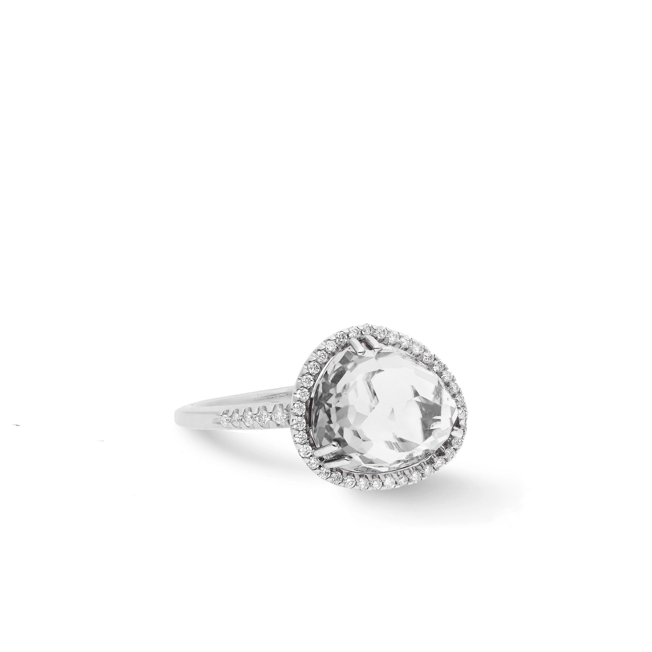 Jamie Bergkristall Ring