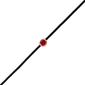 Lucky Solitär-Rubinarmband
