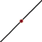Lucky Solitär-Rubinarmband