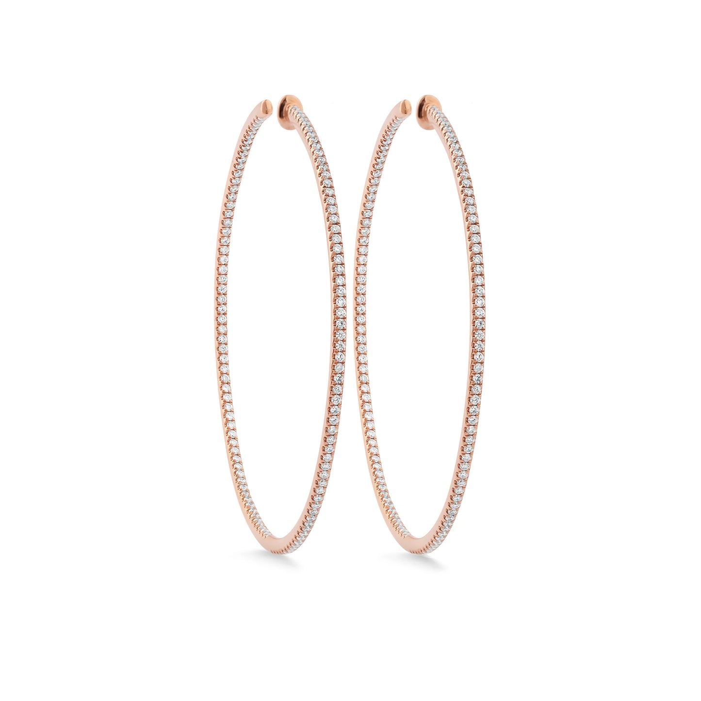 Amy Diamond Hoops 7cm
