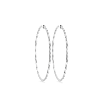 Amy Diamond Hoops 5cm