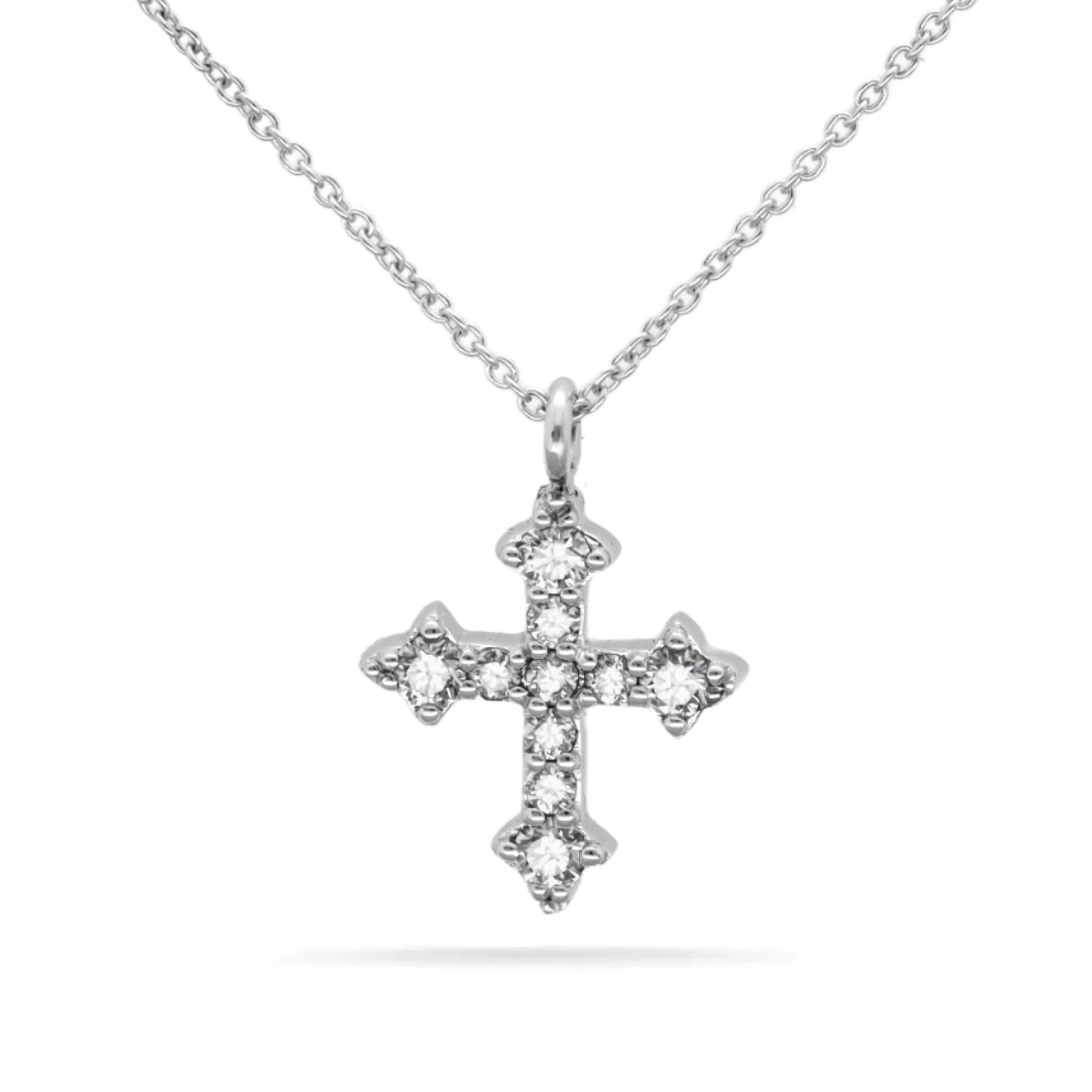 Byzantinisches Kreuz mit Diamanten