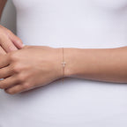 Diamant Kreuz Armband