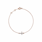Diamant Kreuz Armband