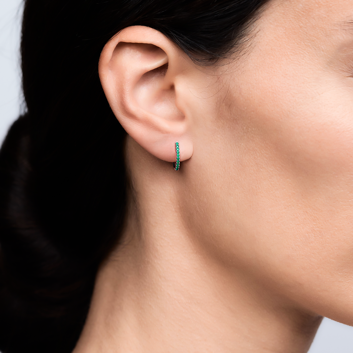 Kate Mini Diamant Kreolen 13,0 mm