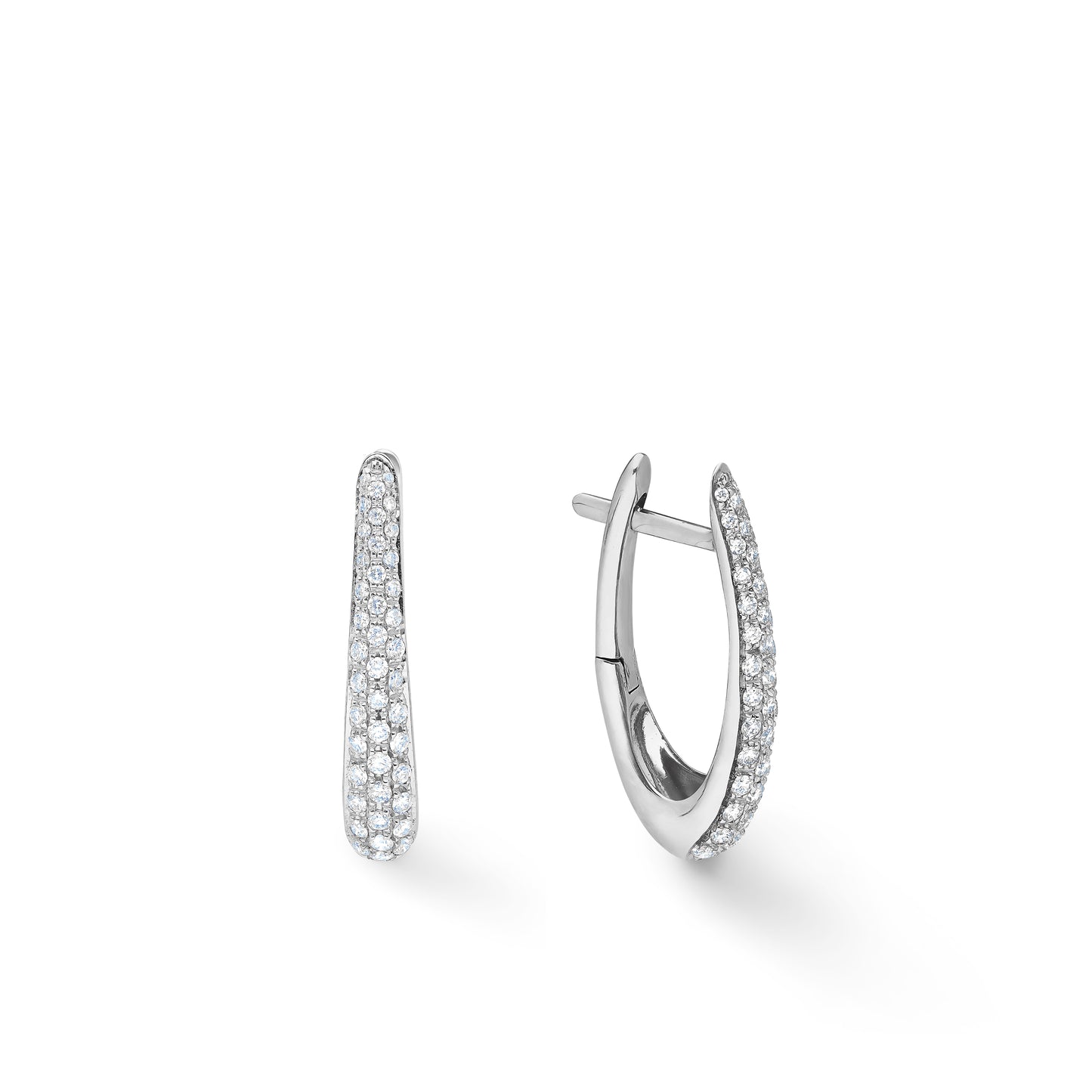 Dolphin Diamond Earrings