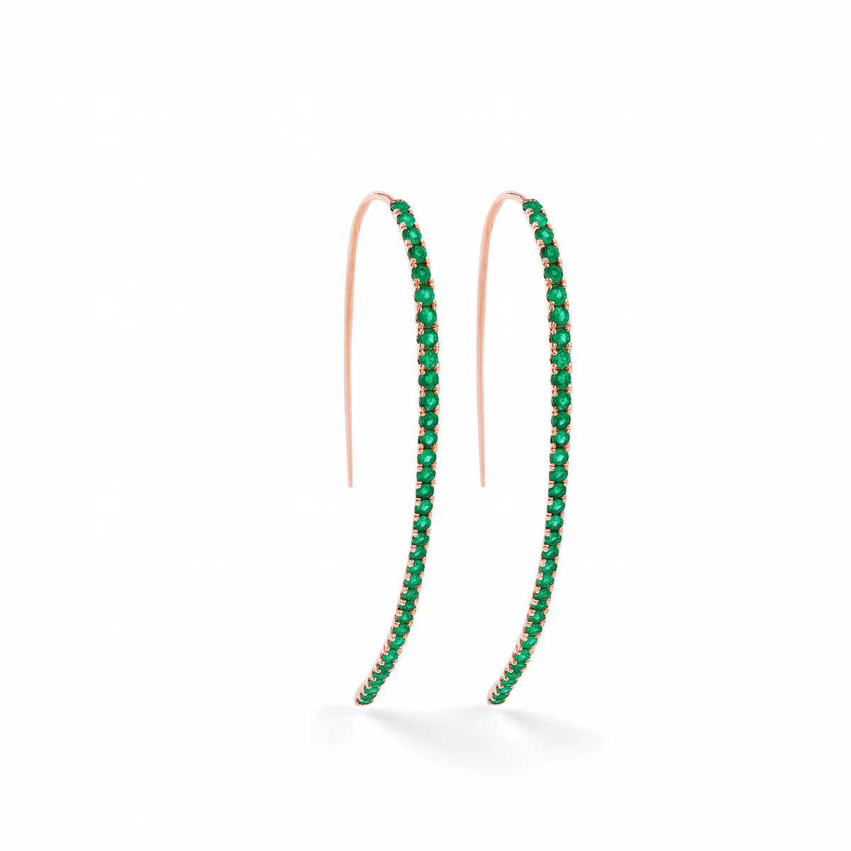 Ella Emerald Earrings Fancy