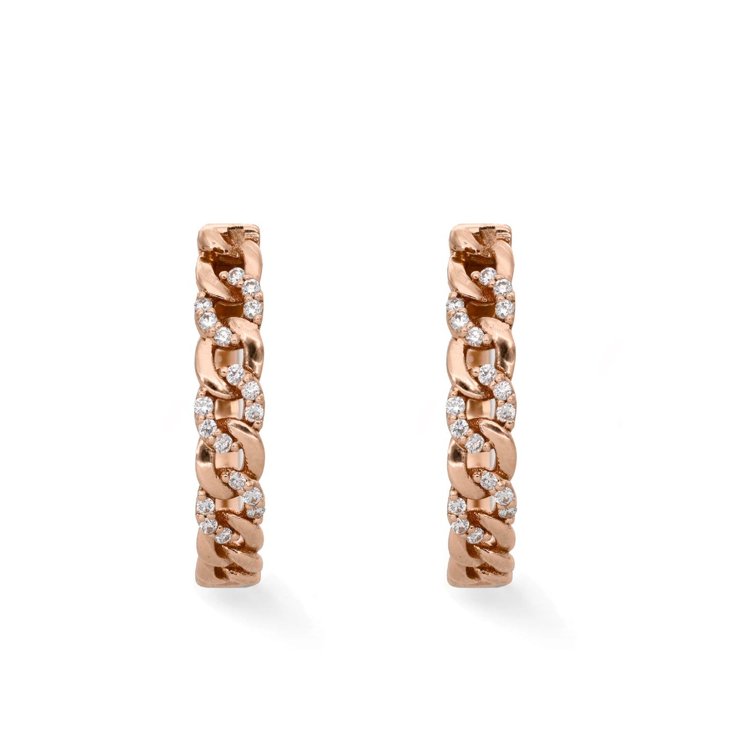 Chain Diamant Kreolen No.2