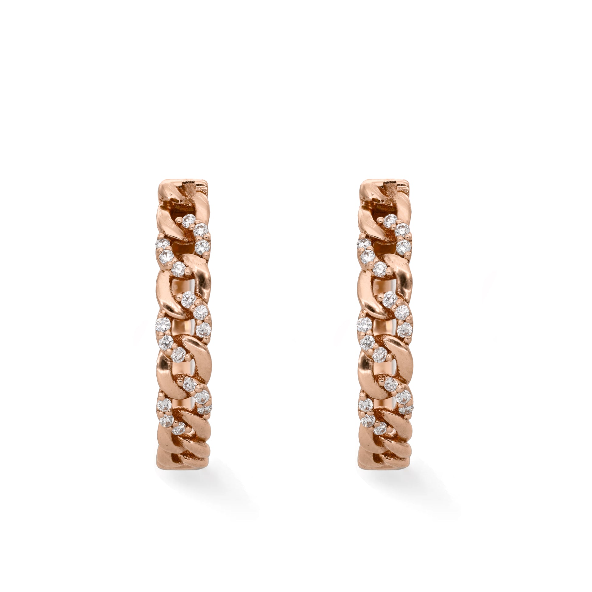 Chain Diamant Kreolen No.2