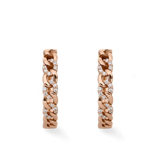 Chain Diamant Kreolen No.2