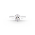 Oliver Heemeyer Oval Solitär Diamant Ring 0.81 ct.