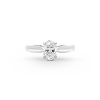 Oliver Heemeyer Oval Solitär Diamant Ring 0.81 ct.