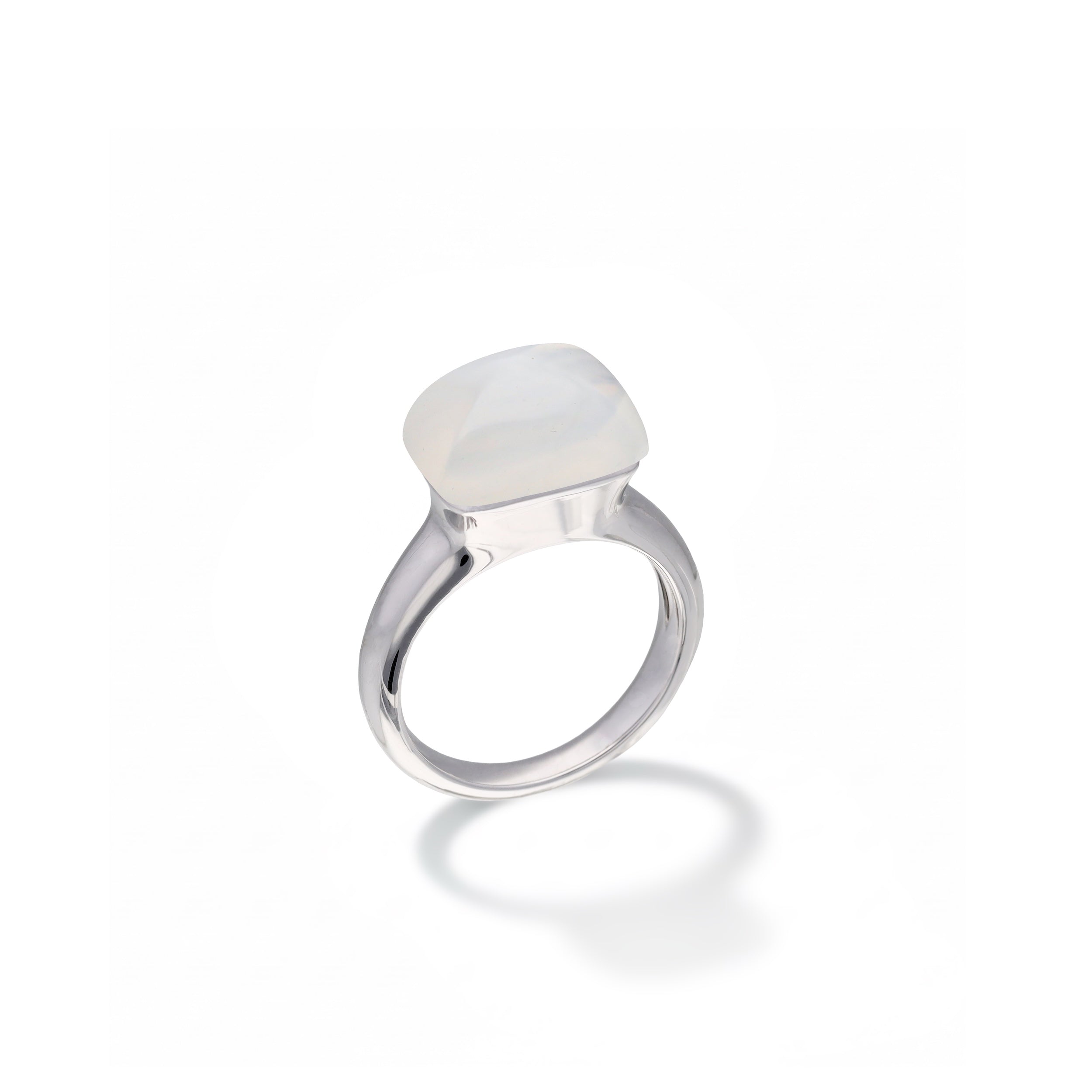 Knox Weisser Mondstein Stack Ring 