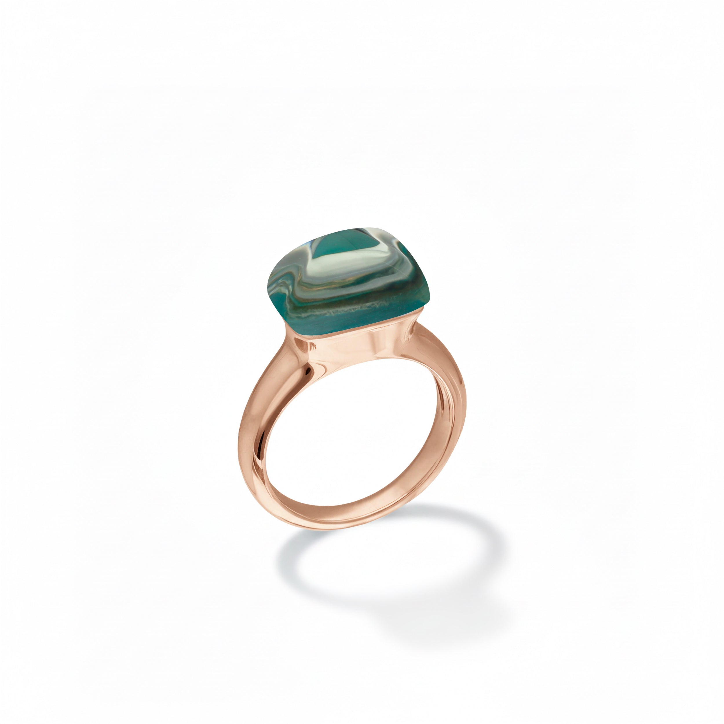 Knox Himmelblauer Topas Stack Ring