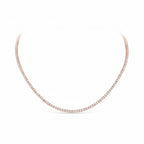 Tennis Diamant Collier 5.36 ct.